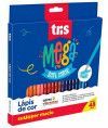 LAPIS 48 CORES MEGA SOFT TRIS - REF. 614960 - 1 UNIDADE