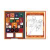 CADERNO BROCHURA 1/4 CAPA DURA 80FL NARUTO SAO DOMINGOS - REF. 222053 - PACOTE COM 5 UNIDADES