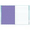 CADERNO BROCHURAO CAPA DURA 80 FOLHAS UNICORNIO FORONI - REF. 6203 - PACOTE COM 5 UNIDADES