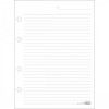 BLOCO PARA FICHARIO 80 FOLHAS COLEGIAL SOHO TILIBRA - REF. 31017 - PACOTE COM 4 UNIDADES
