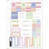 BLOCO PARA FICHARIO 80 FOLHAS COLEGIAL HAPPY TILIBRA - REF. 31023 - PACOTE COM 4 UNIDADES