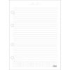 BLOCO PARA FICHARIO 80 FOLHAS COLEGIAL CAPRICHO TILIBRA - REF. 31948 - PACOTE COM 4 UNIDADES
