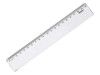 REGUA 20CM NEW LINE PLASTICA WALEU - PACOTE COM 10 UNIDADES