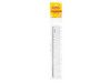 REGUA 20CM NEW LINE PLASTICA WALEU - PACOTE COM 10 UNIDADES
