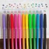 CANETA HIDROGRAFICA 12 CORES BRW - REF. CA 8001 - CAIXA COM 12 UNIDADES