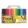 CANETA HIDROGRAFICA 24 CORES PLUS BRW - REF. CA 8005 - CAIXA COM 12 UNIDADES