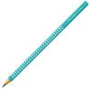 LAPIS PRETO ECO TRIANGULAR SPARKLE FABER-CASTELL - REF. SPKAZ - CAIXA COM 12 UNIDADES