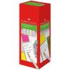 LAPIS PRETO N.2 TRIANGULAR GRIP NEON FABER-CASTELL - REF. 2001 NEON - CAIXA COM 72 UNIDADES