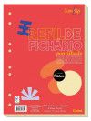 BLOCO PARA FICHARIO 40 FOLHAS COLEGIAL PONTILHADO 90G CREDEAL - REF. 277126 - 1 UNIDADE