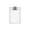 PRANCHETA ACRILICA 1/2 OFICIO METAL CRISTAL WALEU - REF. 10260008 - 1 UNIDADE