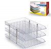 CAIXA CORRESPONDENCIA TRIPLA FIXA CRISTAL WALEU - REF. 10050015 - 1 UNIDADE