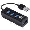 HUB 2.0 USB 4 PORTAS 0059 BRIGHT - REF. 0059 - 1 UNIDADE