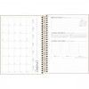 AGENDA ESPIRAL VANILLA M7 TILIBRA 2025 - REF. 312215 - PACOTE COM 4 UNIDADES SORTIDAS