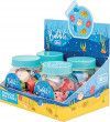 BORRACHA MINI BUBBLE SORTIDO TILIBRA - REF. 32475 - CAIXA COM 4 POTES