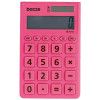 CALCULADORA 8 DIGITOS BOLSO EMBORRACHADA ROSA BAZZE - REF. 618111 - 1 UNIDADE