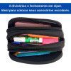 ESTOJO TRIPLO PRETO YEPP - REF. EST12021P - 1 UNIDADE