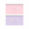AGENDA ESPIRAL HAPPY BOLSO M2 TILIBRA 2026 - REF. 314226 - PACOTE COM 5 UNIDADES SORTIDAS