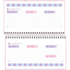 AGENDA ESPIRAL HAPPY BOLSO M2 TILIBRA 2026 - REF. 314226 - PACOTE COM 5 UNIDADES SORTIDAS