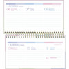 AGENDA ESPIRAL HAPPY BOLSO M2 TILIBRA 2026 - REF. 314226 - PACOTE COM 5 UNIDADES SORTIDAS