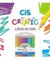 LAPIS 24 CORES CRIATIC TONS PASTEL CIS - REF. 60.0201 - 1 UNIDADE