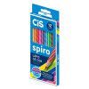 LAPIS 12 CORES SPIRO CIS - REF. 44.8002 - PACOTE COM 6 UNIDADES