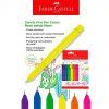 CANETA HIDROCOR 0.4 FINE PEN 6 CORES NEON FABER-CASTELL - REF. FPB/ES6NEZF - 1 UNIDADE