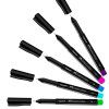 PINCEL MARCADOR SUPERSOFT 1.0 COM 5 CANETAS FABER-CASTELL - REF. BPSS/ES5ZF - 1 UNIDADE