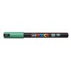 CANETA 0.7MM UNI POSCA VERDE - REF. PC-1MR - CAIXA COM 6 UNIDADES