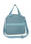 LANCHEIRA COM ALCA AZUL CRINKLE LUXCEL - REF. LA51613UP-AZ - 1 UNIDADE