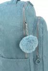 MOCHILA COSTA AZUL CRINKLE LUXCEL - REF. MS46466UP-AZ - 1 UNIDADE