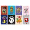 CADERNO 1 MATERIA CAPA DURA 80 FOLHAS FUZY FORONI - REF. 9574 - PACOTE COM 4 UNIDADES