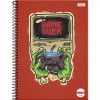 CADERNO 1 MATERIA CAPA DURA 80 FOLHAS FUZY FORONI - REF. 9574 - PACOTE COM 4 UNIDADES