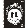 CADERNO 1 MATERIA CAPA DURA 80 FOLHAS FUZY FORONI - REF. 9574 - PACOTE COM 4 UNIDADES