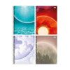 CADERNO 10 MATERIAS CAPA DURA 160 FOLHAS 4 ELEMENTOS FORONI - REF. 8026 - PACOTE COM 4 UNIDADES