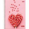 CADERNO 10 MATERIAS CAPA DURA 160 FOLHAS LIKE IT FORONI - REF. 9356 - PACOTE COM 4 UNIDADES