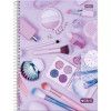 CADERNO 10 MATERIAS CAPA DURA 160 FOLHAS LIKE IT FORONI - REF. 9356 - PACOTE COM 4 UNIDADES