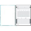 CADERNO 15 MATERIAS CAPA DURA 240 FOLHAS 4 ELEMENTOS FORONI - REF. 8028 - PACOTE COM 2 UNIDADES