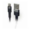 CABO CARREGADOR IPHONE 8 PINOS EXBOM - REF. CBX-U2C15IP - 1 UNIDADE