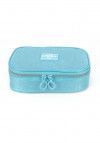 ESTOJO BOX CLINKLE AZUL TURQUEZA LUXCEL - REF. ET40769UP-TQ - 1 UNIDADE