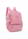 MOCHILA COSTA ROSA CLARO CRINKLE LUXCEL - REF. MJ48985UP - 1 UNIDADE