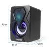 CAIXA DE SOM 6W MULTIMIDIA PARA PC E SMARTPHONE EX BOOM - REF. CS-C20 - 1 UNIDADE