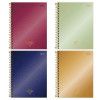 CADERNO 1 MATERIA CAPA DURA 80 FOLHAS COLEGIAL WEST VILLAGE MT TILIBRA - REF. 22975 - PACOTE COM 4 UNIDADES