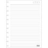 BLOCO PARA FICHARIO 80 FOLHAS TILIDISCO TILIBRA - REF. 34177 - 1 UNIDADE