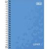 CADERNETA 80 FOLHAS ESPIRAL CAPA DURA LUNIX TILIBRA - REF. 23005 - PACOTE COM 4 UNIDADES