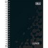 CADERNETA 80 FOLHAS ESPIRAL CAPA DURA LUNIX TILIBRA - REF. 23005 - PACOTE COM 4 UNIDADES