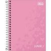 CADERNETA 80 FOLHAS ESPIRAL CAPA DURA LUNIX TILIBRA - REF. 23005 - PACOTE COM 4 UNIDADES