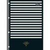 BLOCO PARA FICHARIO 80 FOLHAS WEST VILLAGE TILIBRA - REF. 29468 - PACOTE COM 5 UNIDADES