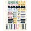 BLOCO PARA FICHARIO 80 FOLHAS WEST VILLAGE TILIBRA - REF. 29468 - PACOTE COM 5 UNIDADES