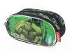ESTOJO DUPLO AVENGERS HULK LUXCEL - REF. EI38104AG-VERDE - 1 UNIDADE
