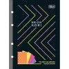 BLOCO PARA FICHARIO 80 FOLHAS COLEGIAL NEON KORI TILIBRA - REF. 34195 - PACOTE COM 5 UNIDADES